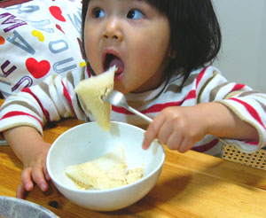 子供のおやつに