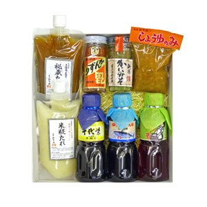 越後彩り調味料ギフト