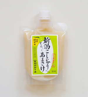 新潟こしひかりあまさけゆず