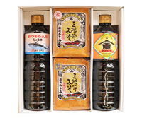 老舗の味噌・醤油詰合せ